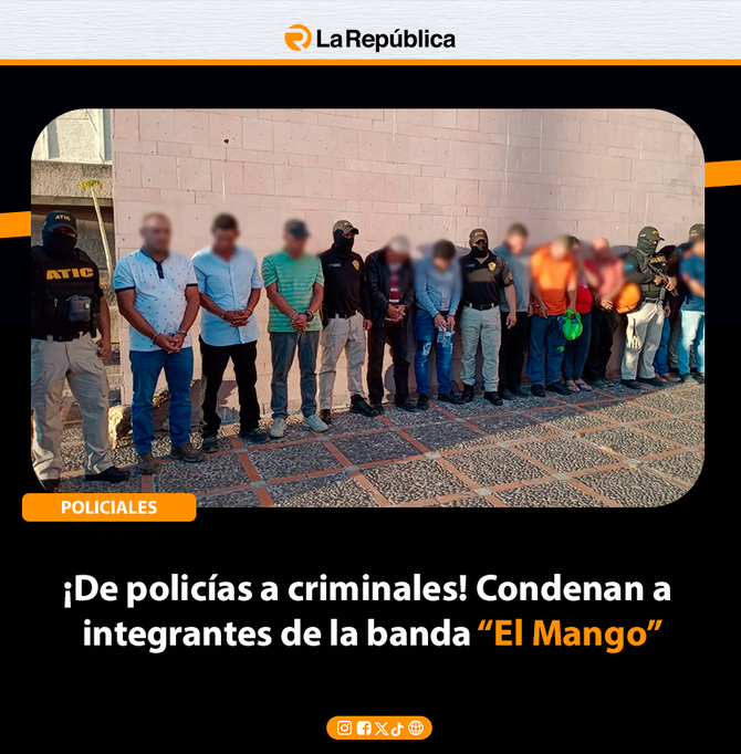 ¡De policías a criminales! Condenan a integrantes de la banda “El Mango” - Cover Image